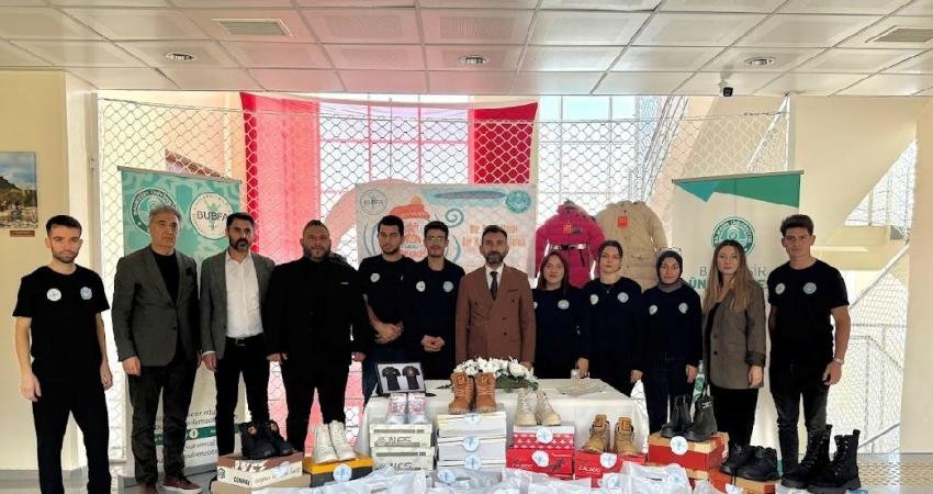 Balıkesir Üniversitesi Burhaniye Uygulamalı Bilimler Fakültesi öğrencileri, "BUBFA ile İyiliği