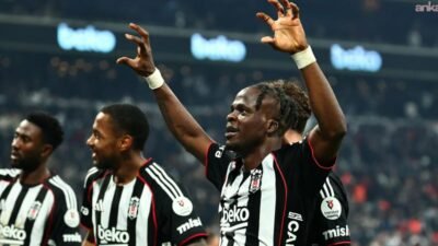 Trendyol Süper Lig'in 23. haftasında Beşiktaş sahasında karşılaştığı Göztepe'yi 4-0