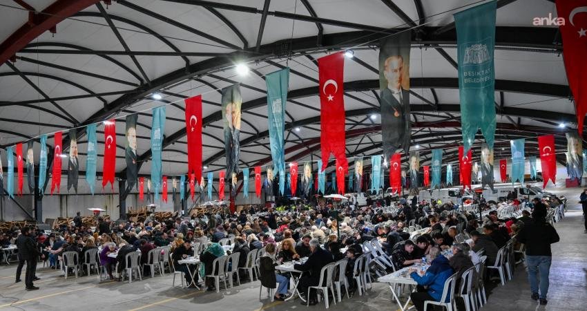 Beşiktaş Belediyesi, dayanışmanın ve paylaşmanın simgesi ramazan ayında mahalle iftarları