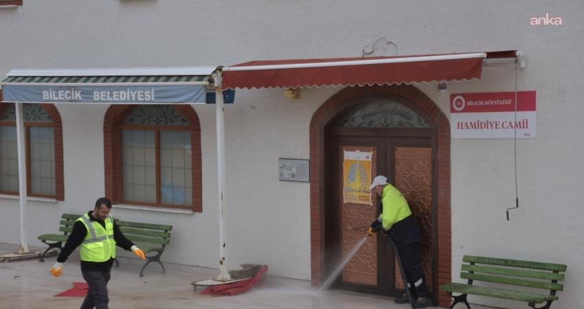 Bilecik Belediyesi Temizlik İşleri Müdürlüğü ekipleri, ramazan ayı öncesinde kent