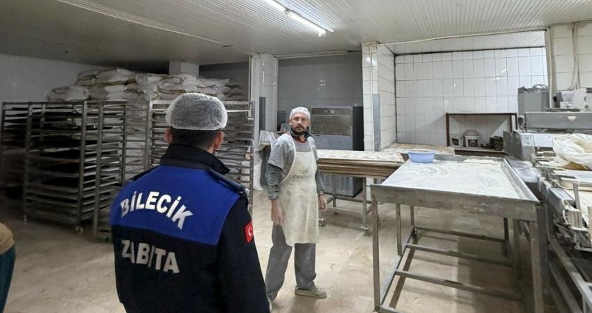 Bilecik Belediyesi Zabıta Müdürlüğü ekipleri, Ramazan ayı öncesi kent genelinde