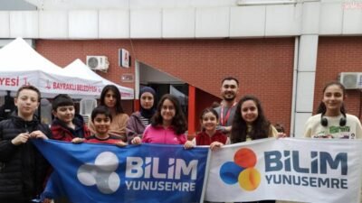 Bilim Yunusemre, İzmir’de düzenlenen Fibonacci Robot Olimpiyatları Robot Yarışması’ndan üç