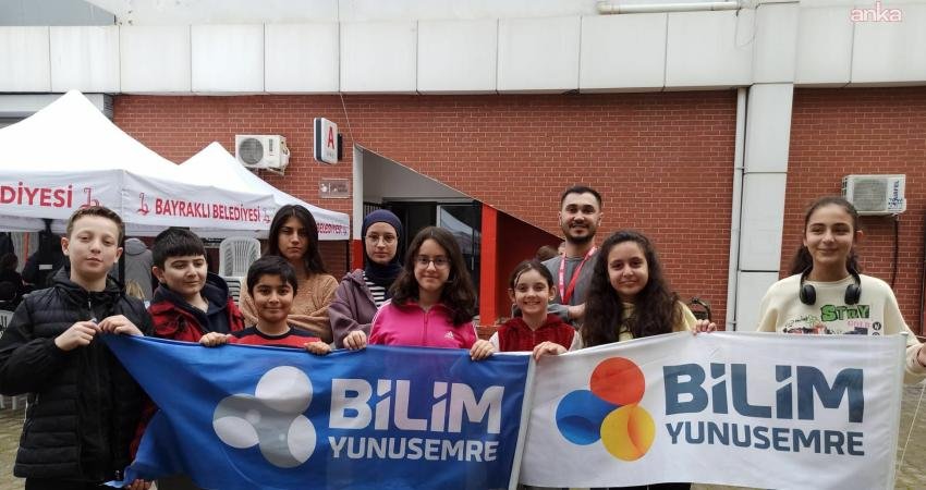 Bilim Yunusemre, İzmir’de düzenlenen Fibonacci Robot Olimpiyatları Robot Yarışması’ndan üç