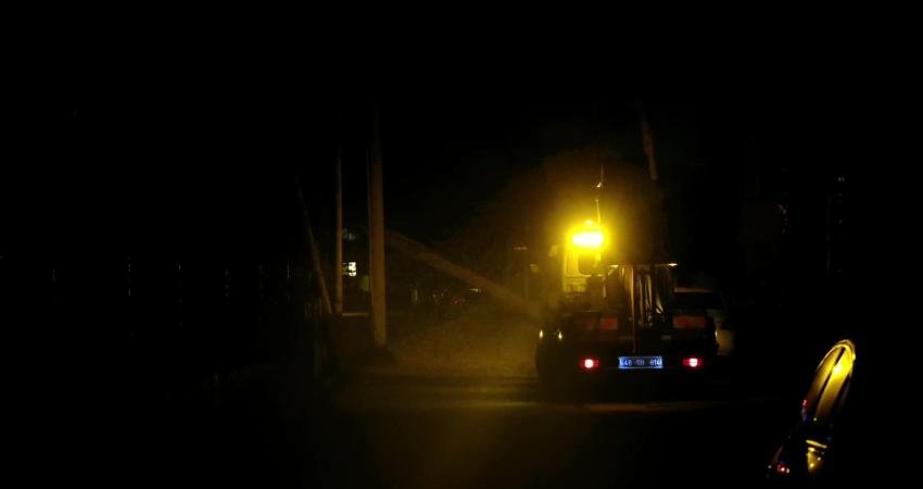 Bodrum Belediyesi Park ve Bahçeler Müdürlüğü ekipleri, dün sabah saatlerinde