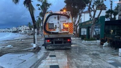 Bodrum Belediyesi Temizlik İşleri Müdürlüğü ekipleri, geçen hafta ilçe genelinde