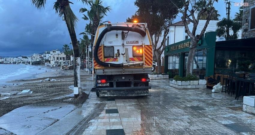 Bodrum Belediyesi Temizlik İşleri Müdürlüğü ekipleri, geçen hafta ilçe genelinde