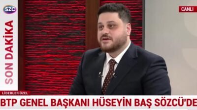 Bağımsız Türkiye Partisi (BTP) Genel Başkanı Hüseyin Baş, "Bir sonraki