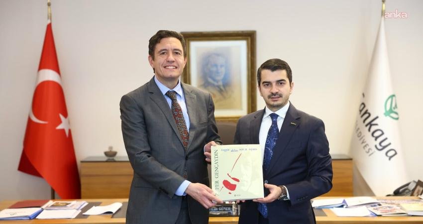 Bulgaristan’ın Ankara Büyükelçisi Angel Cholakov, Çankaya Belediye Başkanı Hüseyin Can