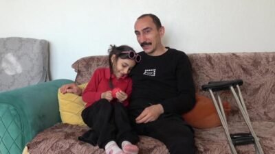 Burdur’da 6 Nisan 2025’te geçirdiği kazada sağ bacağını diz üstünden