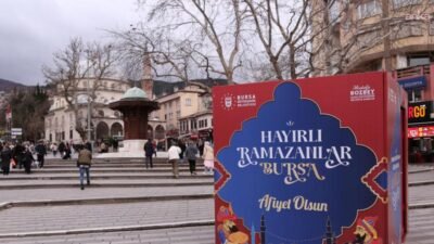 Bursa Büyükşehir Belediyesi, ramazan ayı boyunca iftar saatinde evine yetişemeyenlere