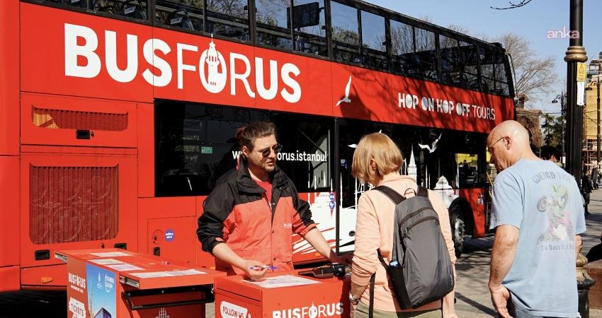 İstanbul Büyükşehir Belediyesi (İBB) iştiraki İstanbul Ulaşım AŞ’ye ait Busforus,
