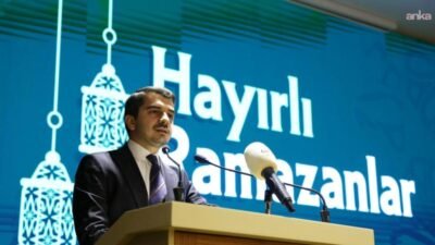 Çankaya Belediye Başkanı Hüseyin Can Güner, Ramazan ayının ilk iftarında
