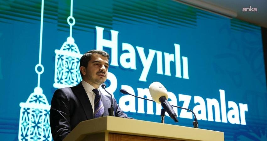 Çankaya Belediye Başkanı Hüseyin Can Güner, Ramazan ayının ilk iftarında