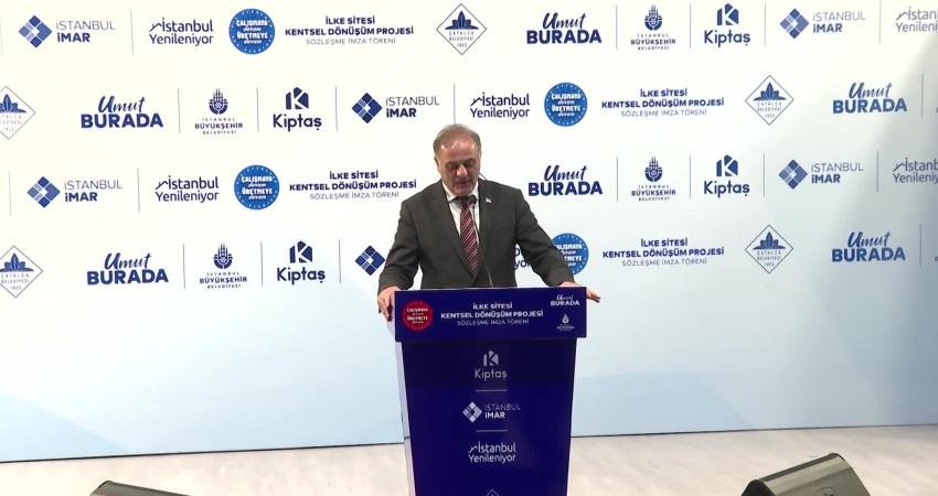 İstanbul Büyükşehir Belediyesi (İBB) iştiraki KİPTAŞ, 1989 yapımı, 8 blok