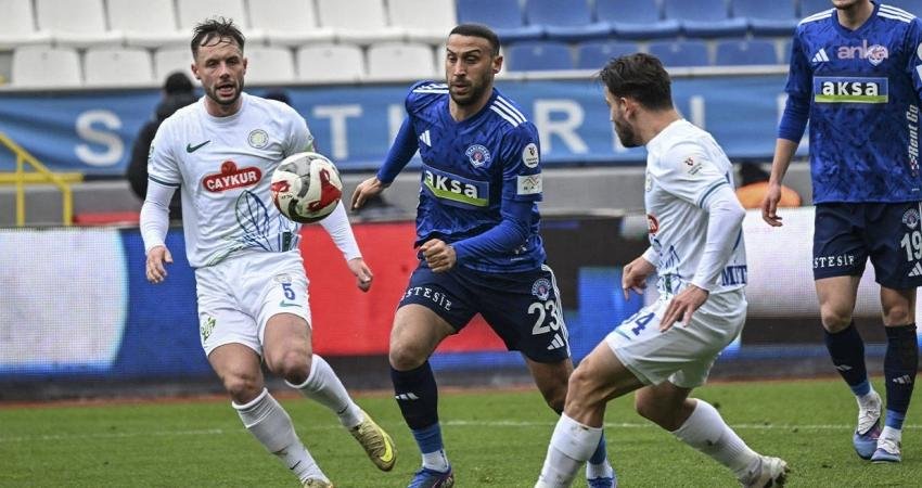 Trendyol Süper Lig’in 24. haftasında oynanan karşılaşmada Çaykur Rizespor, deplasmanda