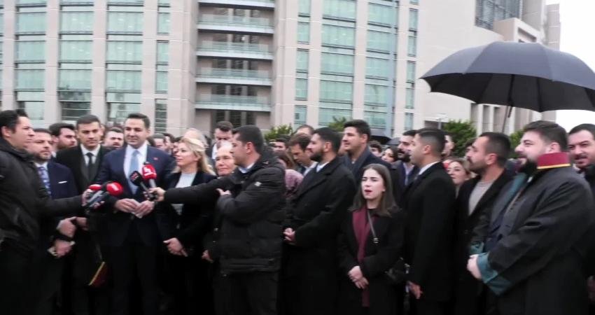 CHP Gençlik Kolları Genel Başkanı Cem Aydın, Adalet Bakanı Akın