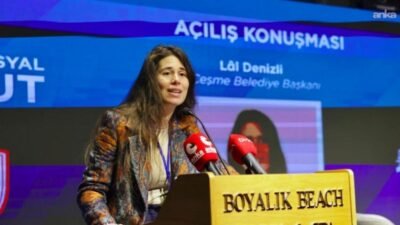 Çeşme Belediye Başkanı Lal Denizli’nin, İstanbul Cumhuriyet Başsavcılığı tarafından ifadeye