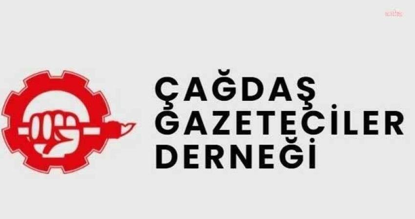 Çağdaş Gazeteciler Derneği, gazeteci Alican Uludağ’ın sosyal medya paylaşımları gerekçe