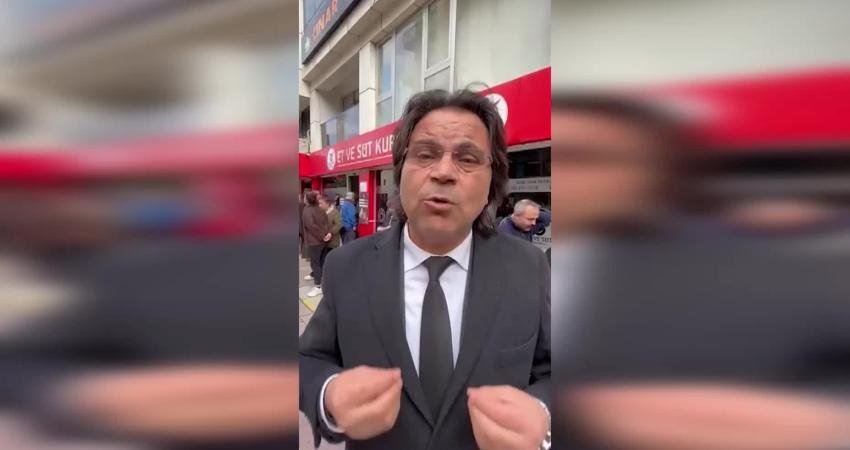 CHP Denizli İl Başkanı Ali Osman Horzum, vatandaşların ucuza et