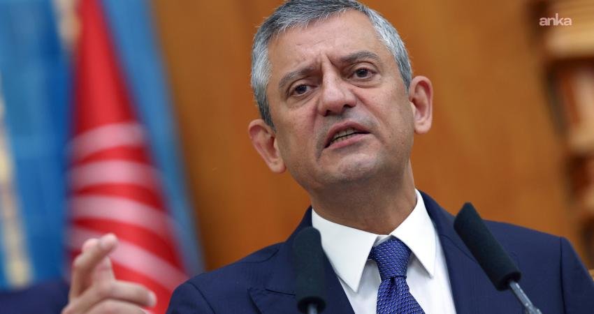 CHP Genel Başkanı Özgür Özel'in geçtiğimiz hafta grup toplantısında Adalet