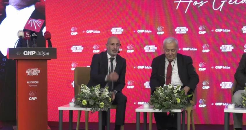 CHP tarafından Kastamonu’da düzenlenen Batı Karadeniz Yerel Medya Buluşması’nda konuşan Kahramanmaraş