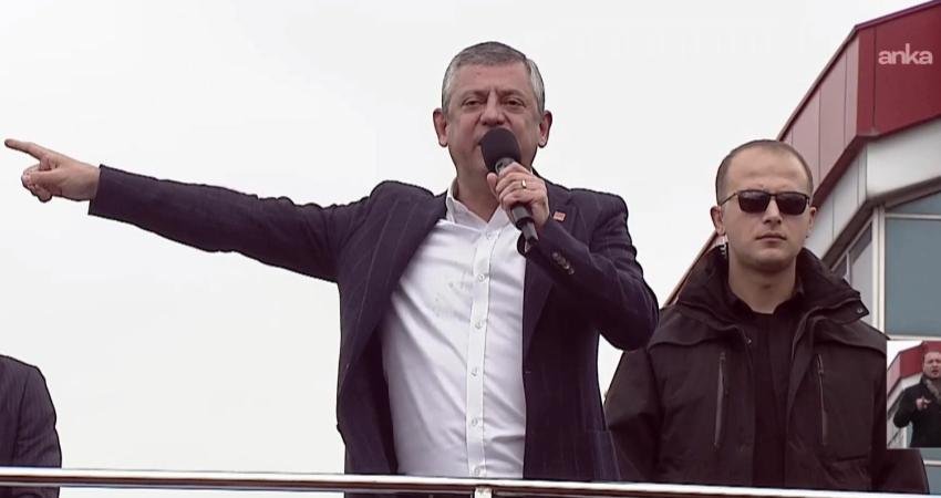 CHP Genel Başkanı Özgür Özel, "Erdoğan’dan bir tek şey istiyoruz.