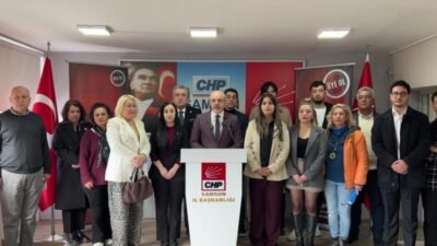 CHP Samsun İl Başkanı Mehmet Özdağ, üç ay sürecek üye