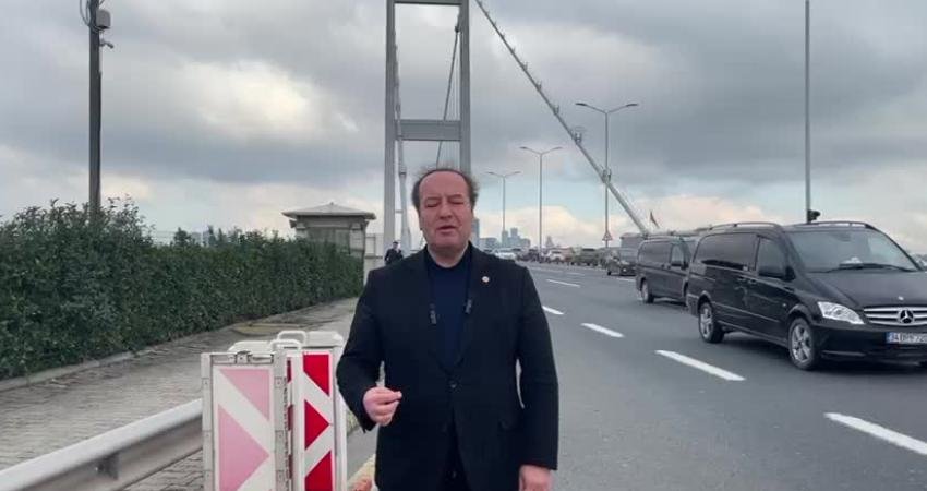 CHP’li Akay, 15 Temmuz Şehitler Köprüsü’nden iktidara seslendi: “Köprü ve otoyollar halkındır, satılamaz, devredilemez” CHP Karabük Milletvekili Cevdet Akay, 15 Temmuz Şehitler Köprüsü’nden köprü