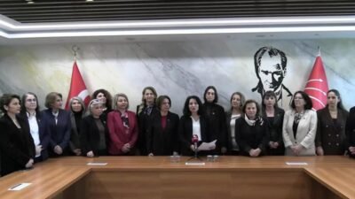 İstanbul Büyükşehir Belediyesi (İBB) CHP’li kadın meclis üyeleri ve kadın