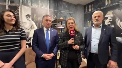 CHP Hatay Milletvekili Servet Mullaoğlu ve Giresun Milletvekili Elvan Işık