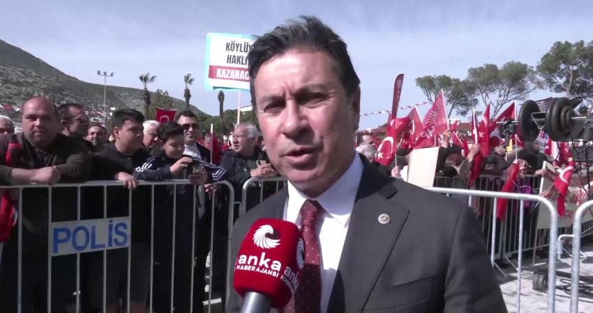 Muğla Büyükşehir Belediye Başkanı Ahmet Aras, Muğla'nın, Milas'ın çok büyük