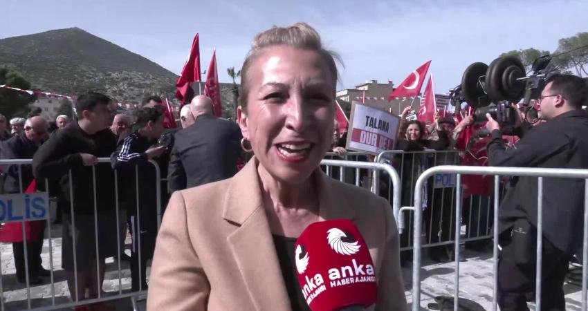 CHP Muğla Milletvekili Süreyya Öneş Derici, “Toprağımıza, suyumuza, ağacımıza, haklarımıza