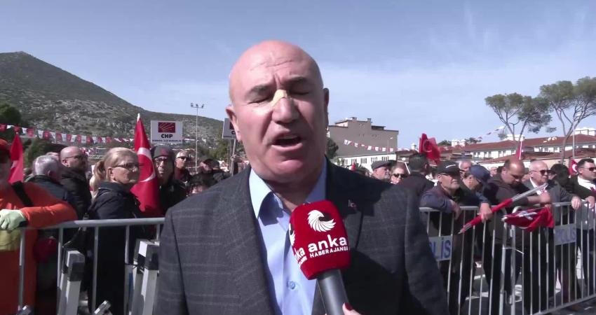 CHP’nin Milas’ta “Millet İradesine Sahip Çıkıyor” mitingi… Mahmut Tanal: “Bir zeytin dalının kesilmesi demek, toplumun geleceğinin yok edilmesi demek” CHP Şanlıurfa Milletvekili Mahmut Tanal, “Milas ile özdeşleşen zeytin var.