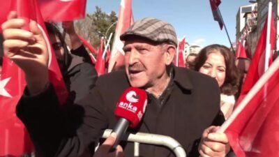 CHP'nin, "Millet İradesine Sahip Çıkıyor" mitinglerinin 86'ncısının yapıldığı Çorum'da emekliler,