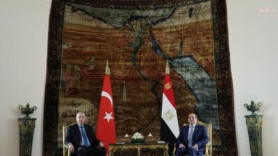 Cumhurbaşkanı Recep Tayyip Erdoğan, Mısır Cumhurbaşkanı Abdulfettah es-Sisi tarafından Al-İttihadiye