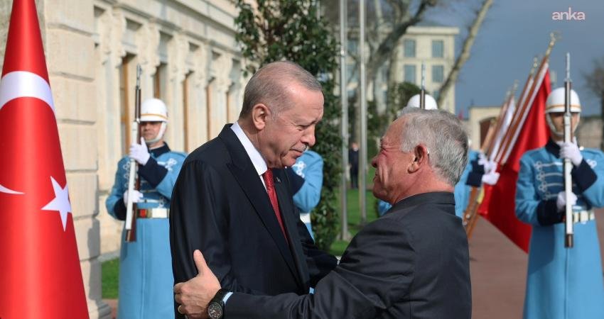 Cumhurbaşkanı Recep Tayyip Erdoğan, Türkiye’ye ziyarette bulunan Ürdün Kralı II.