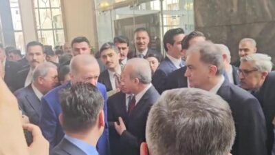 Cumhurbaşkanı Recep Tayyip Erdoğan, MHP Genel Başkanı Devlet Bahçeli'nin TBMM