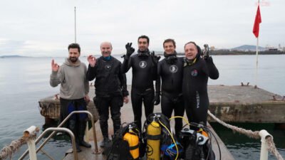 Akdeniz’de sayıları giderek azalan pina ve deniz çayırlarının Tuzla kıyılarında