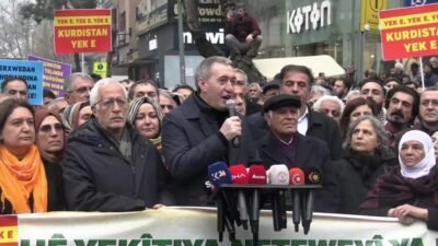 DEM Parti Eş Genel Başkanı Tuncer Bakırhan, “Suriye'de Kürtler bir