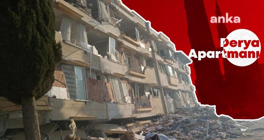 Hatay'da 6 Şubat depremlerinde yıkılan ve 16 kişinin yaşamını yitirdiği