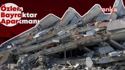 Kahramanmaraş'ta 6 Şubat depremlerinde 29 kişinin yaşamını yitirdiği Özlem Bayraktar