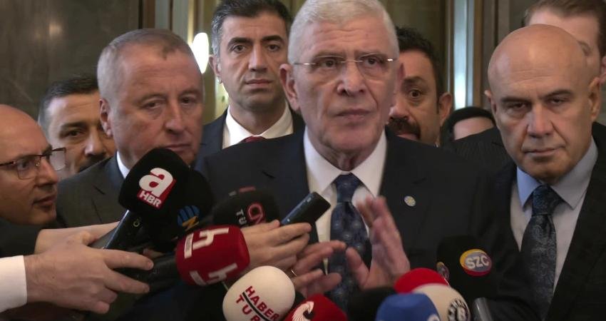 İYİ Parti Genel Başkanı Müsavat Dervişoğlu, MHP Genel Başkanı Devlet