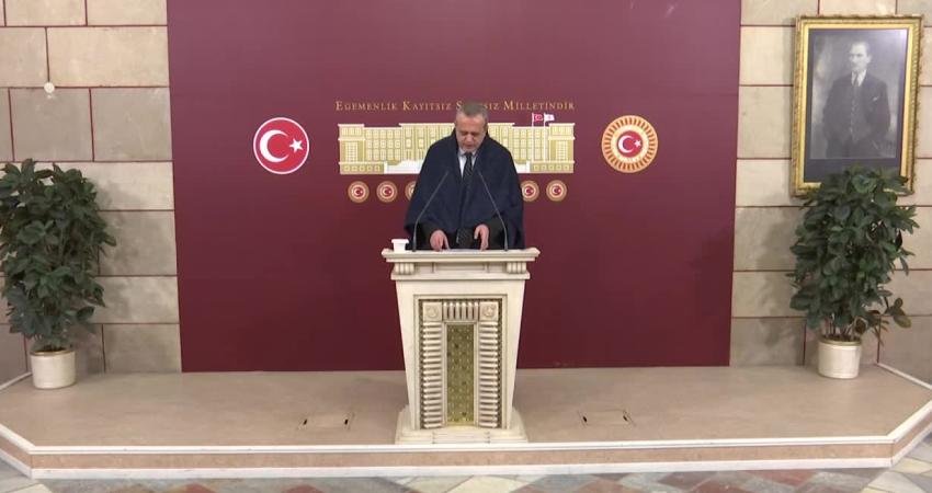 DEVA Partisi Gaziantep Milletvekili Ertuğrul Kaya, TBMM’de doğal gaz faturalarındaki