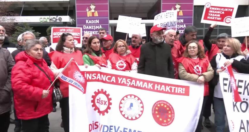 Devrimci Emekliler Sendikası Genel Sekreteri Fikri Kalender, “Biz kimseden sadaka