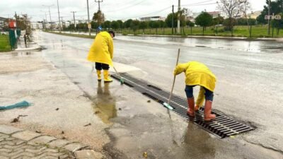 Didim Belediyesi, Meteoroloji Genel Müdürlüğü’nün kuvvetli yağış uyarılarının ardından ilçede