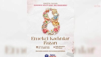 Didim Belediyesi tarafından mart ayında düzenlenecek Emekçi Kadınlar Pazarı için