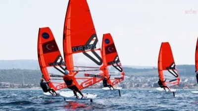 Türkiye Yelken Federasyonu Yelken Ligi kapsamında gerçekleştirilen IQ Foil 2.