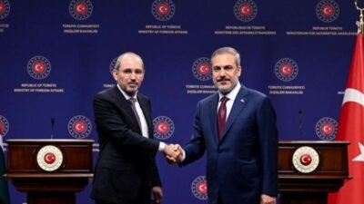 Dışişleri Bakanı Hakan Fidan, Ürdün Dışişleri Bakanı Ayman Safadi ile