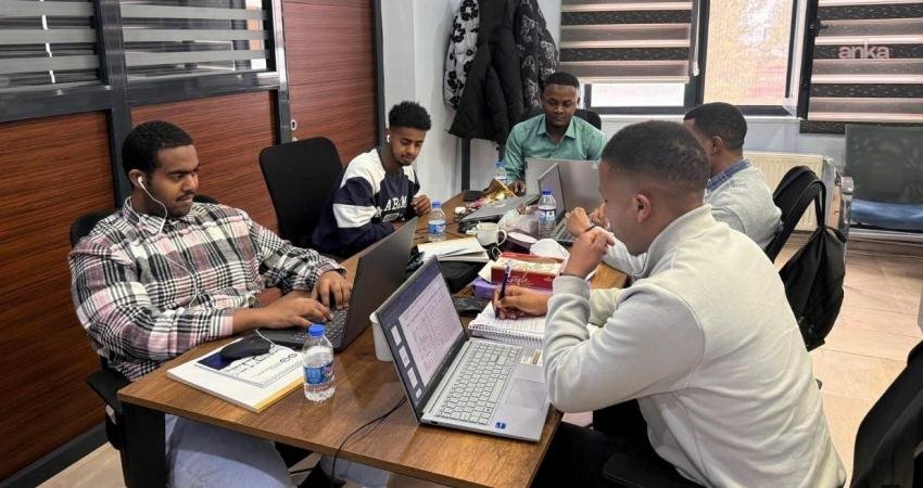 Diyarbakır Organize Sanayi Bölgesi’nde, Dicle Üniversitesi’nde öğrenim gören yabancı uyruklu