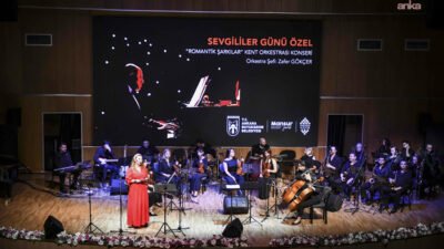 Ankara Büyükşehir Belediyesi Kent Orkestrası, Kocatepe Kültür Merkezi’nde 14 Şubat Sevgililer